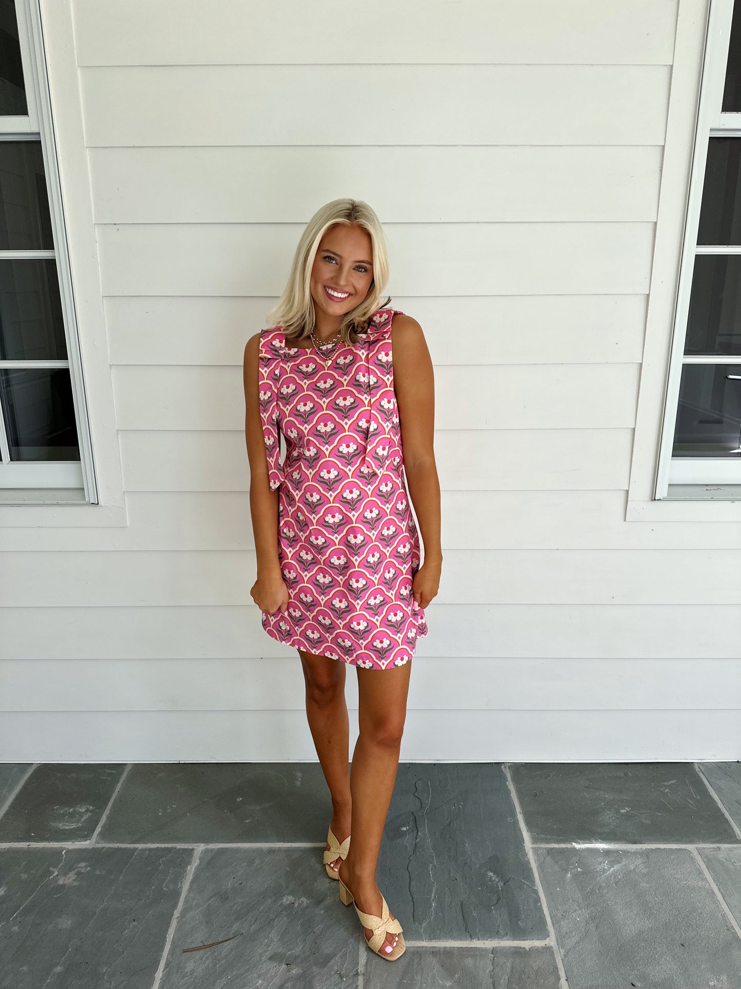 Floral Barbie Mini in Pink