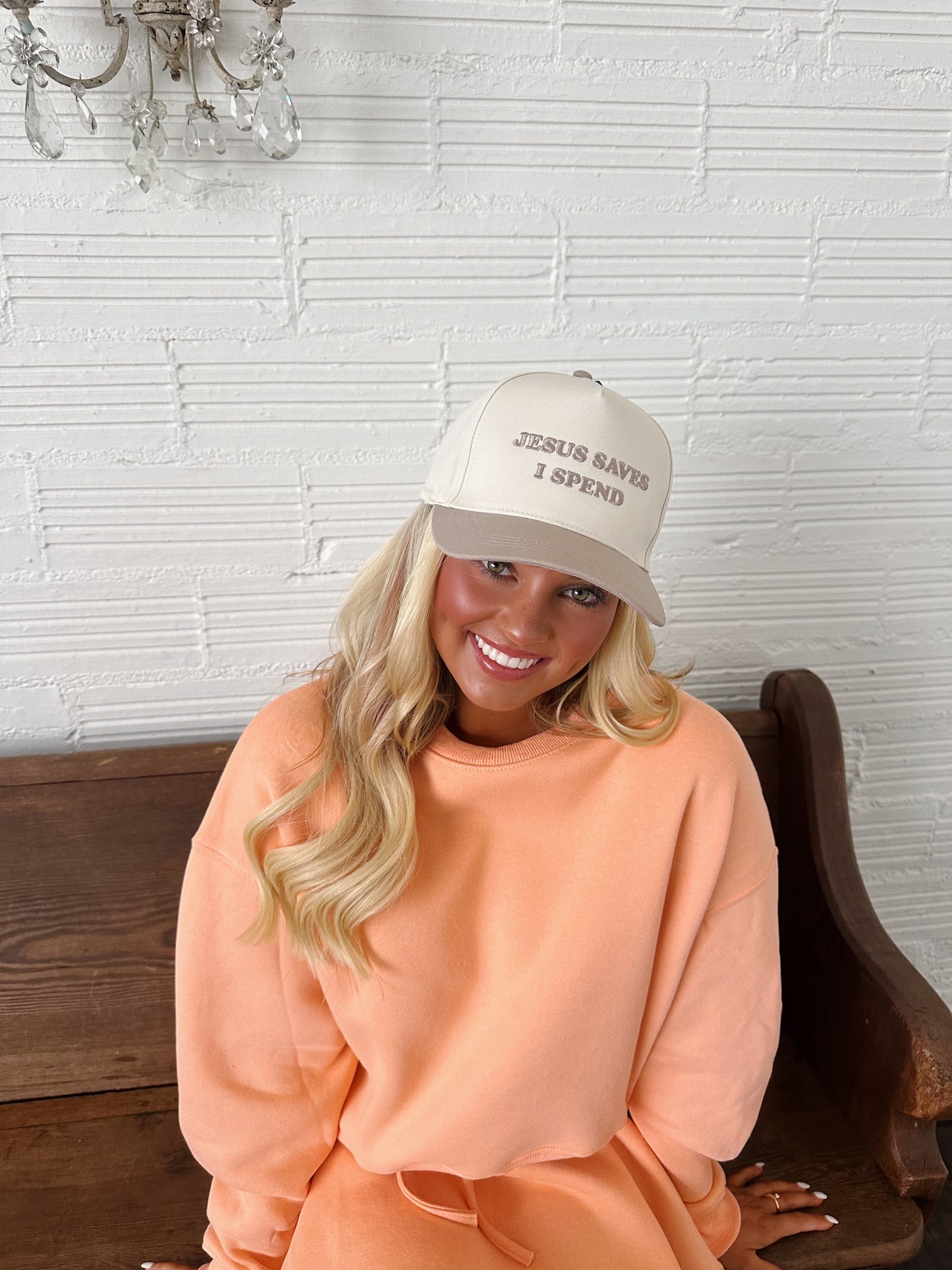 “Jesus Saves” trucker hat