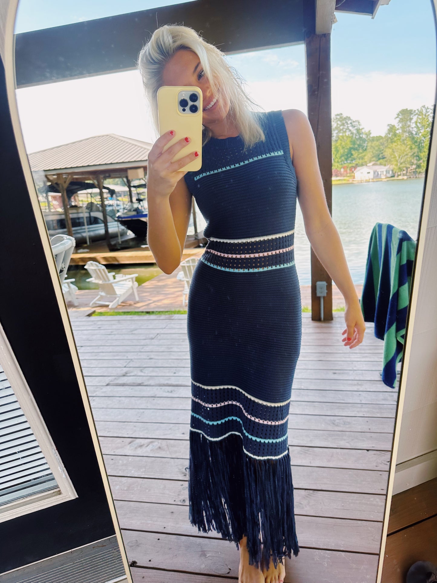 Living Free Maxi in blue