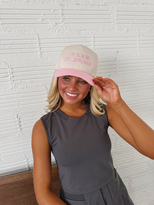 “I’m Yours No Refunds” trucker