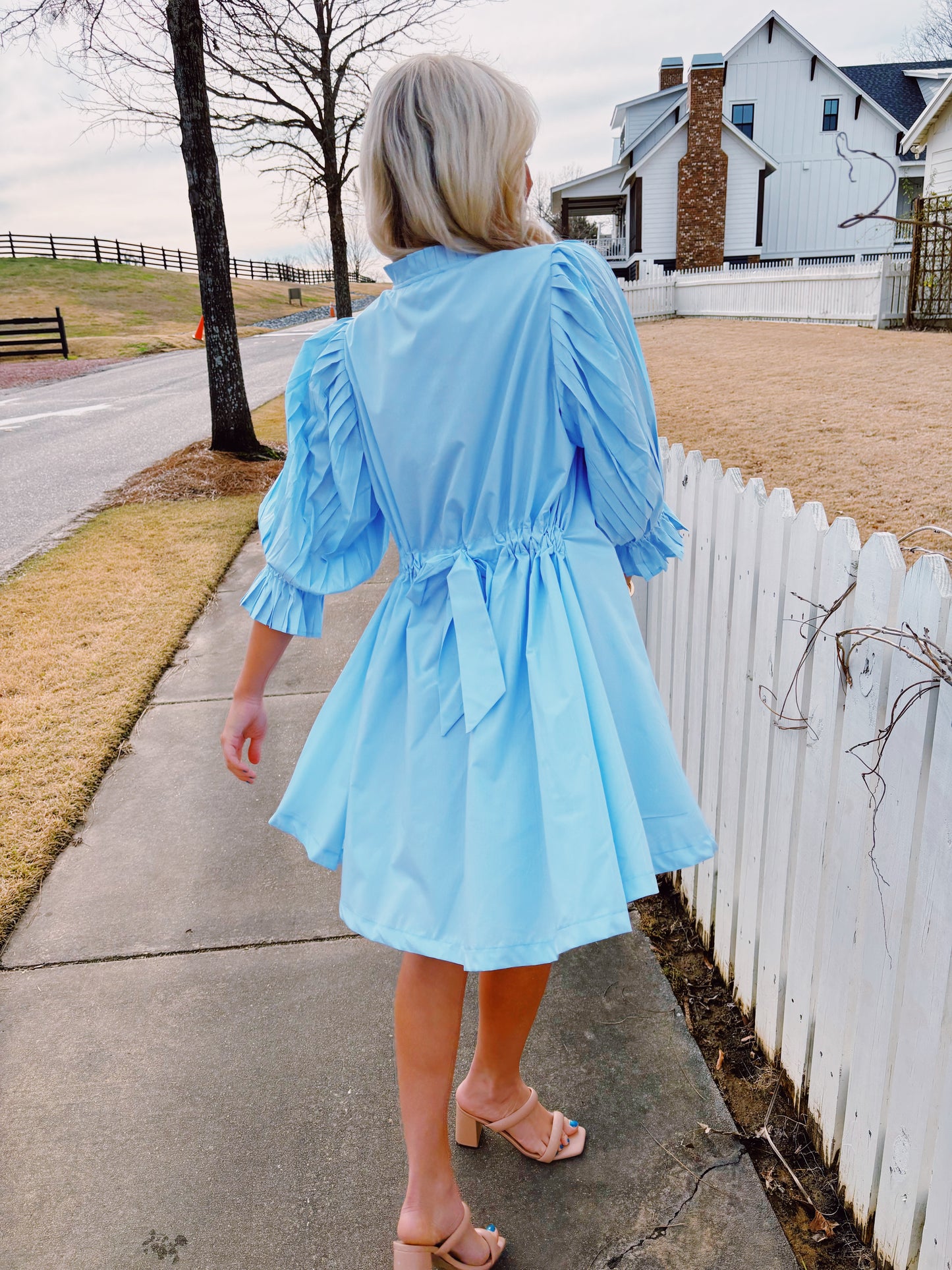 Pretty in Blue dress