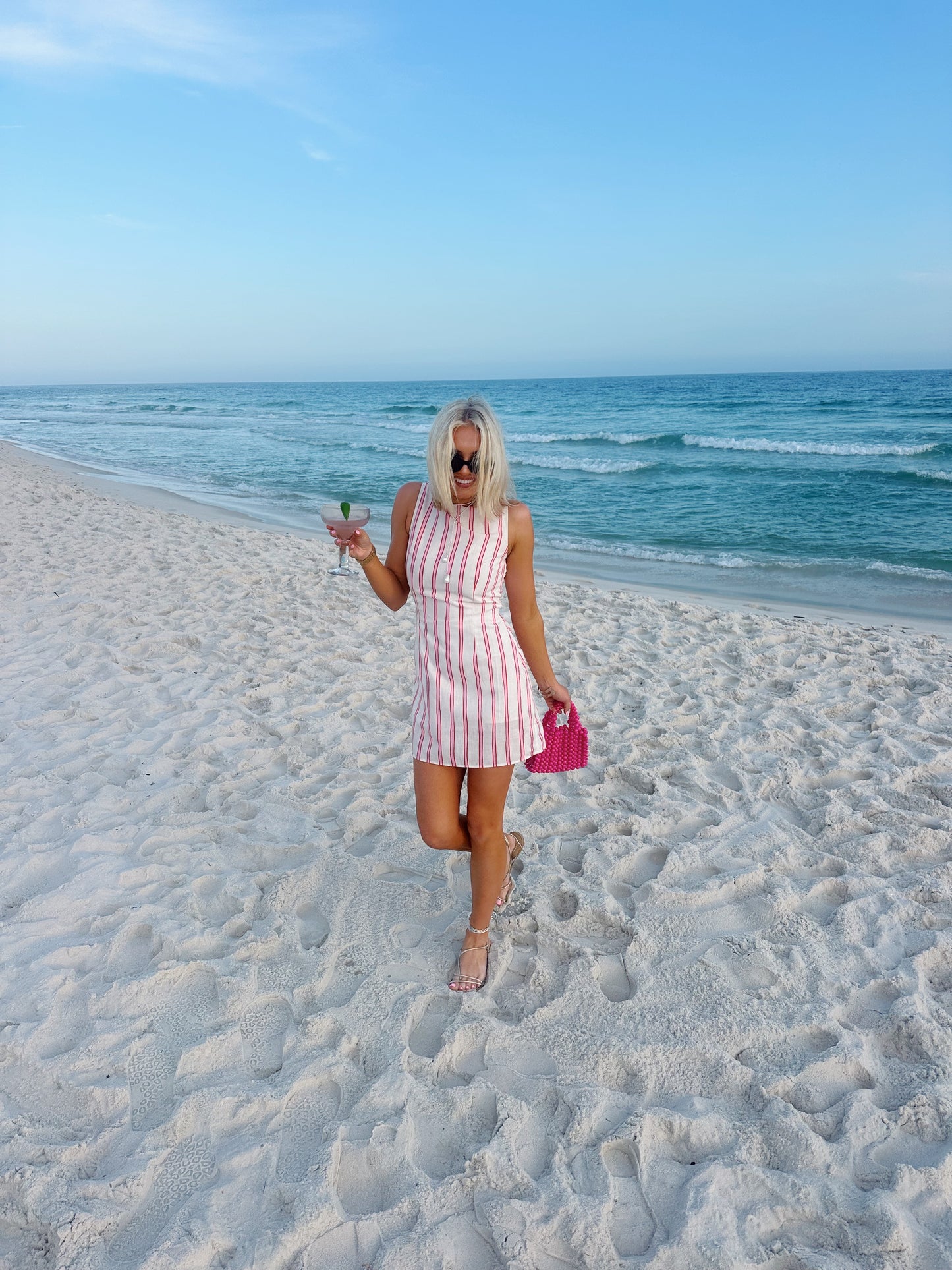 Stripes at Sea Romper
