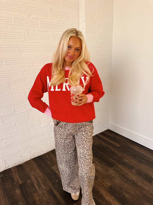 Merry & Bright sweater
