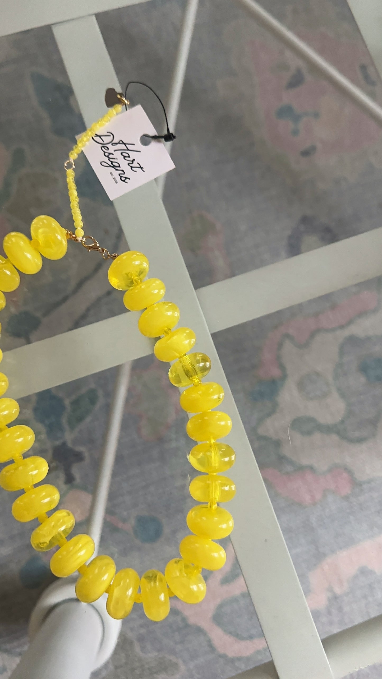 Lemon Drop necklace