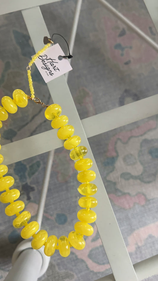 Lemon Drop necklace