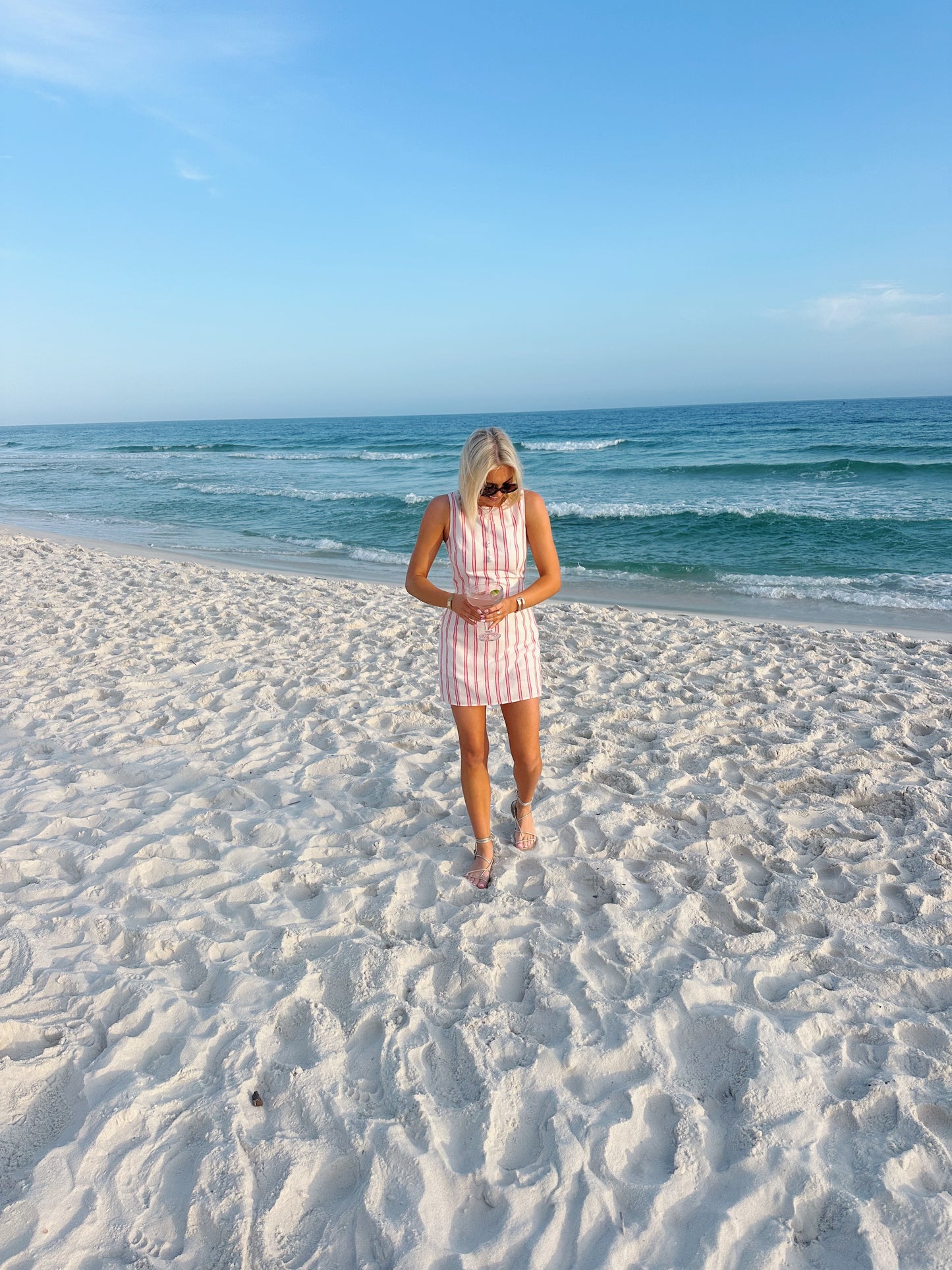 Stripes at Sea Romper