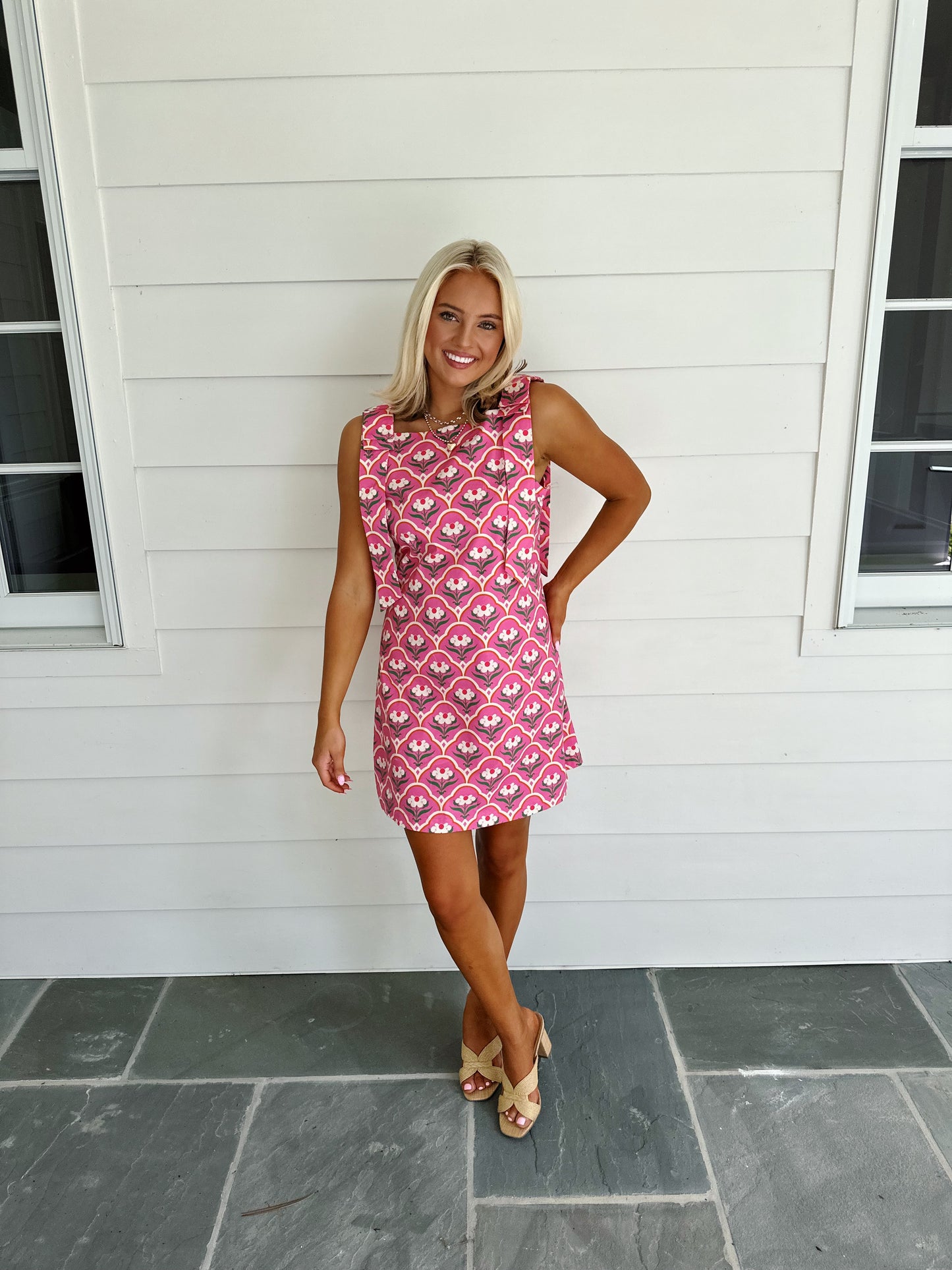 Floral Barbie Mini in Pink