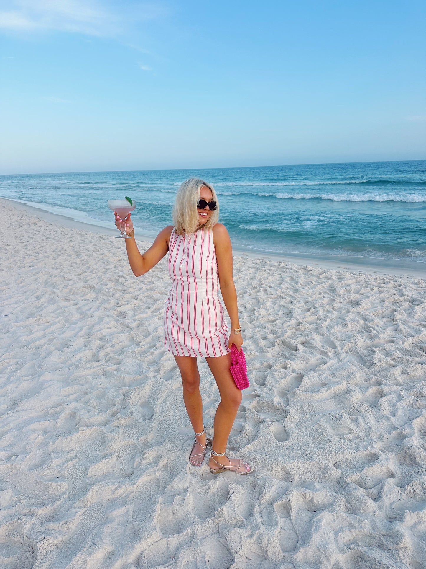 Stripes at Sea Romper